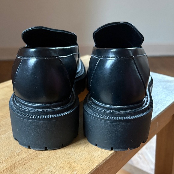 H&M Black Penny Loafers - Women's - Picture 4 of 6